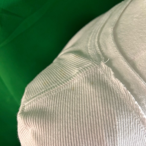 White Aeropostale Long Sleeve V-neck - Picture 5 of 5